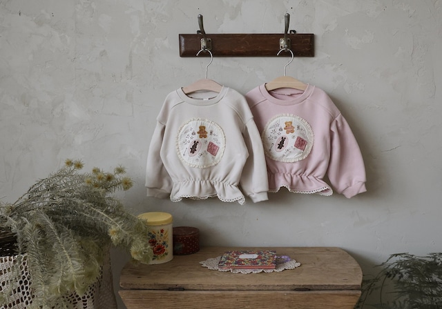 【取寄】flo|cookie mtm|クッキースウェット|90-140|kids&jr|26 autumn