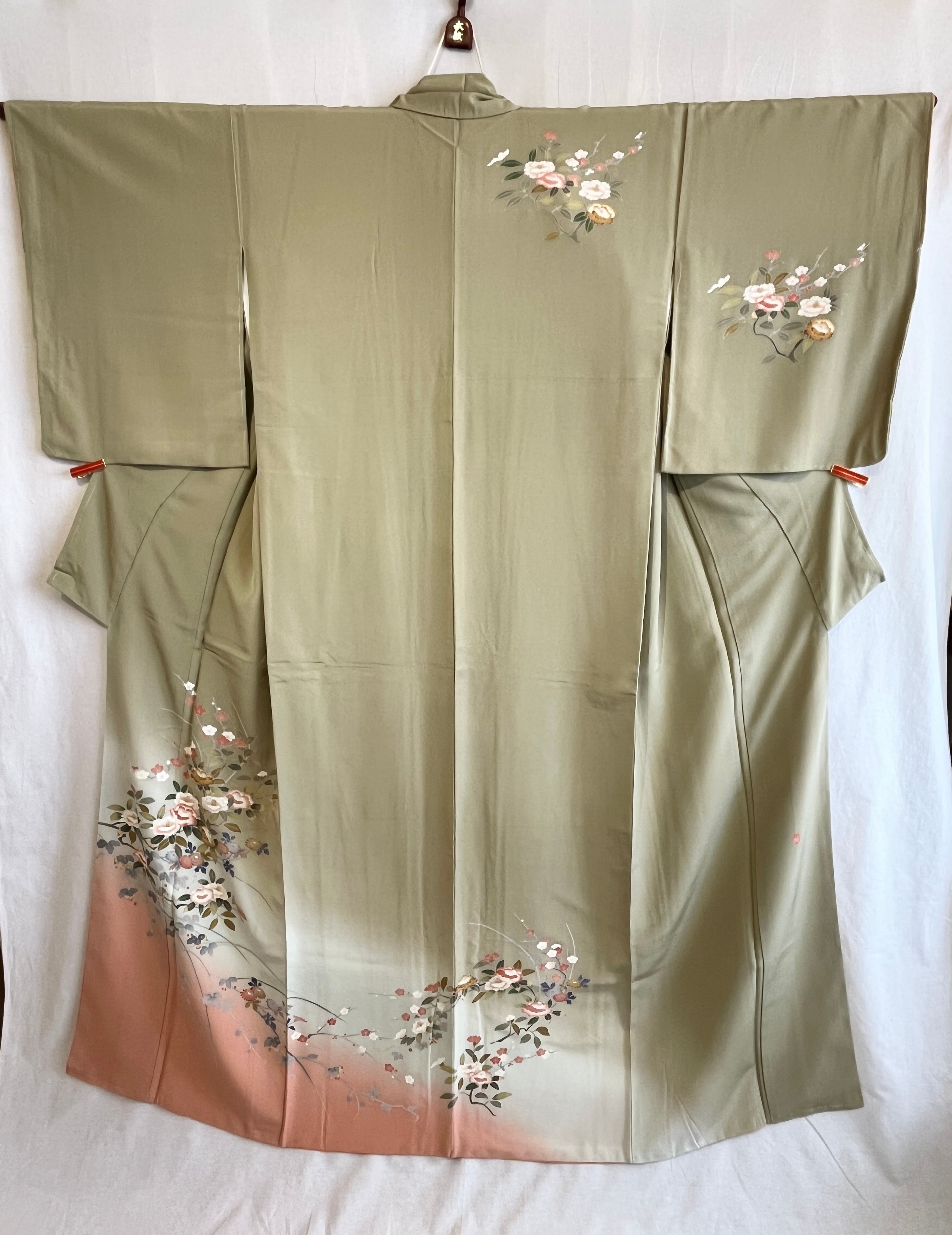 2293 高身長 作家物 加賀友禅 訪問着 袷単品 Houmongi (lined kimono) | リサイクル着物ショップ La遇 Used  Kimono Shop Lagu powered by BASE