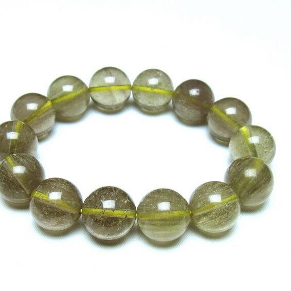 リビアングラス ブレスレット 15mm 一点物 メール便可 [M便 1/10] 199-771