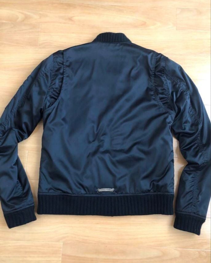 CHROME HEARTS クロムハーツ リブカシミヤダガージップ MA-1 ボンバー