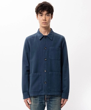 Nudie jeans ヌーディージーンズ  Barney Worker Jacket Indigo Blue ジャケット