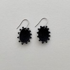 oval pierce Black