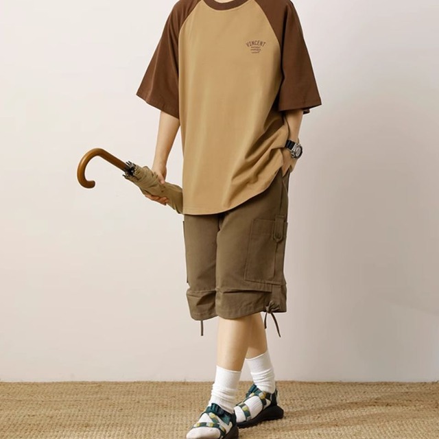 Half cargo pants M12207