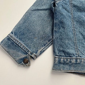 ＜VINTAGE＞Kids Levi's Denim Jacket 7Y (2610JK14)｜キッズ リーバイス ヴィンテージ デニムジャケット オレンジタブ