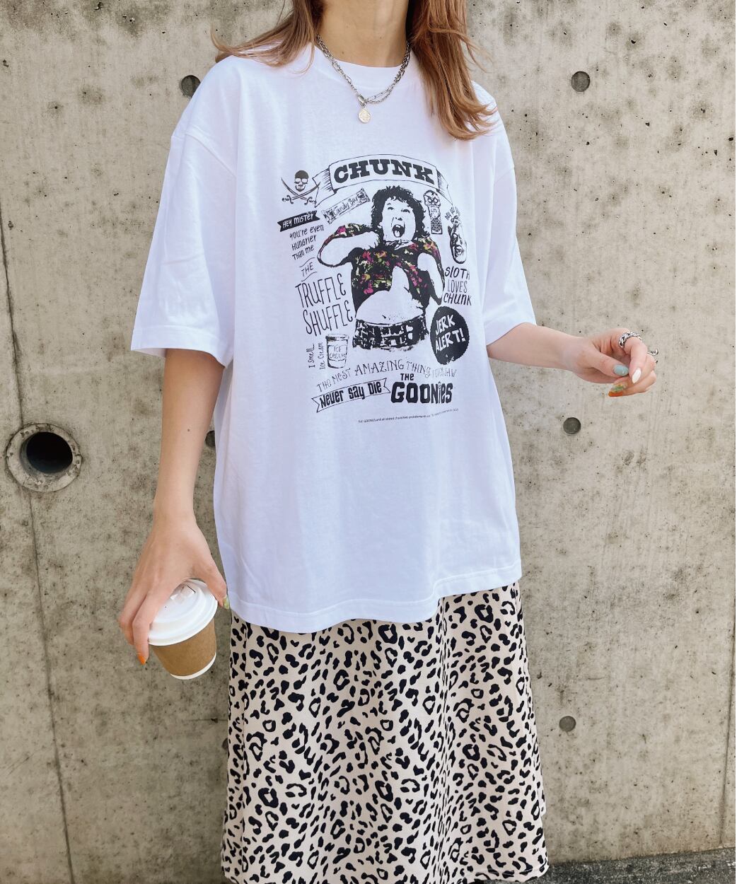 グーニーズ/CHUNK/ビッグシルエットTシャツ/WBAT210306 | charachoi