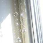 大聖堂の鐘 - 2WAY Medium - Morning Silver / Cathedral Bell / Light Healing Crystal Suncatcher