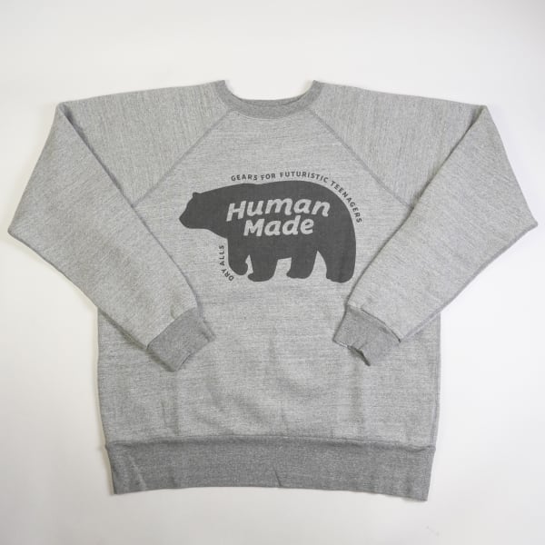 新品 HUMAN MADE RAGLAN CREWNECK XL