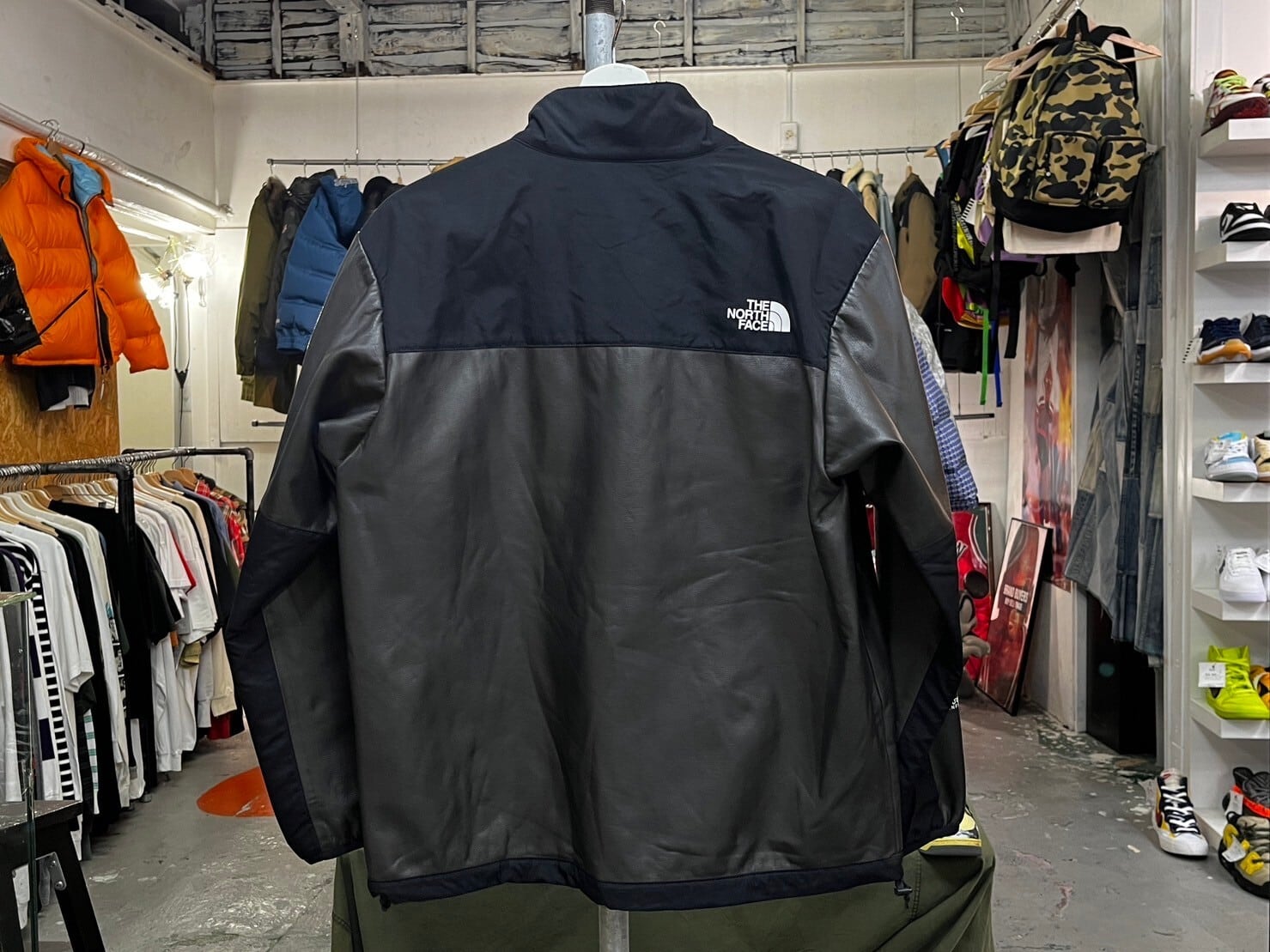 THE NORTH FACE GTX DENALI JACKET BLACK SMALL NP72031R 13046 