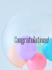 BUBBLE BALLOON sizeM カラフル