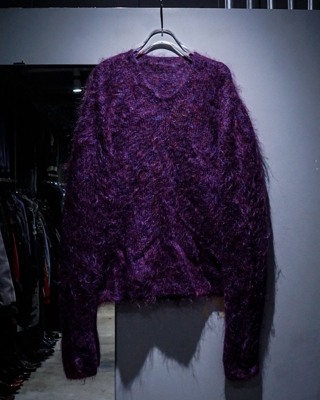 【add (C) vintage】80’s Vintage Mohair Pullover Knit