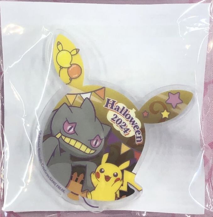 【美品】ピカチュウ&ジュペッタ アクリルクリップ(未開封(サプライ)