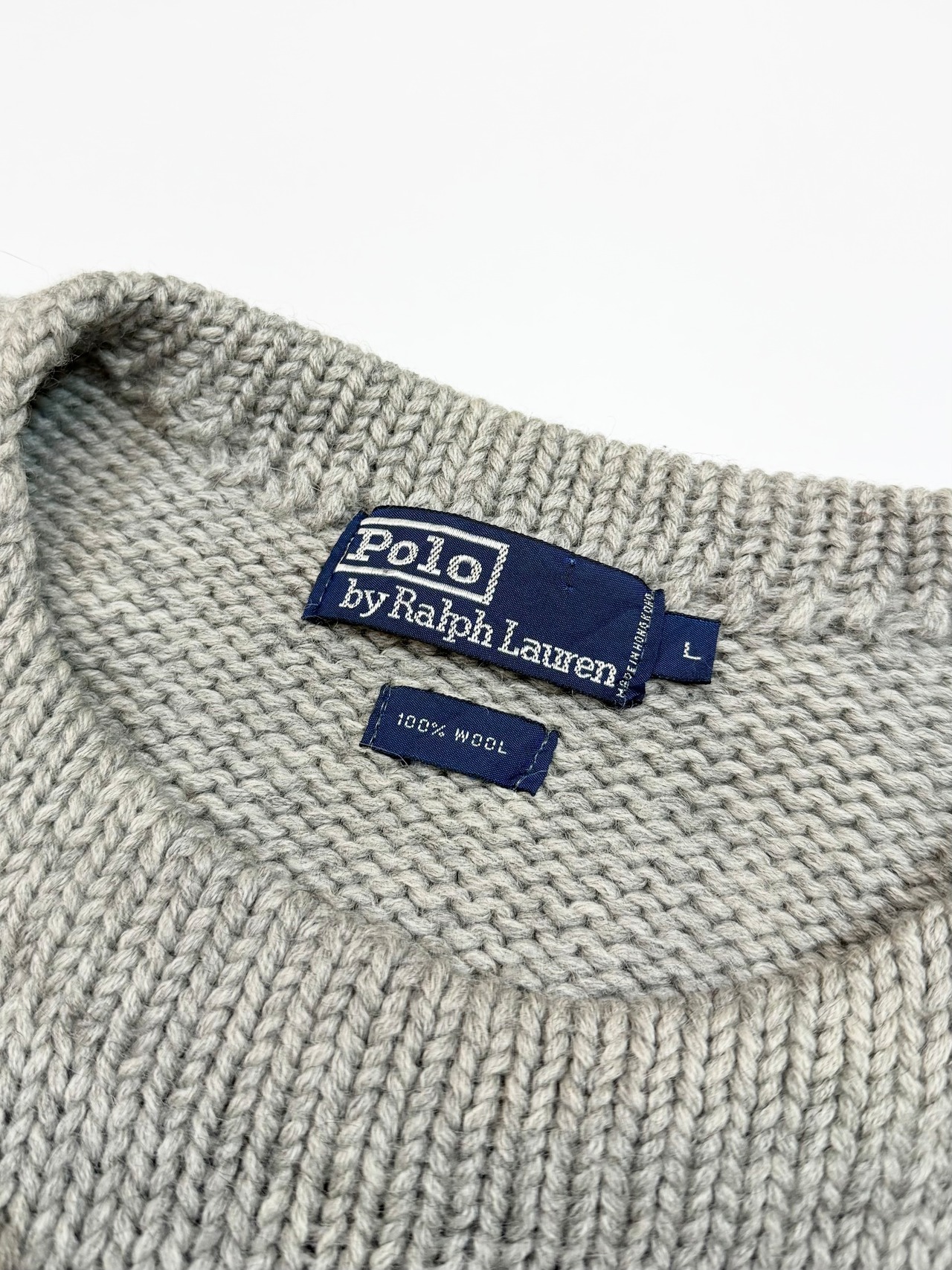 90s Ralph Lauren WOOL KNIT Size L