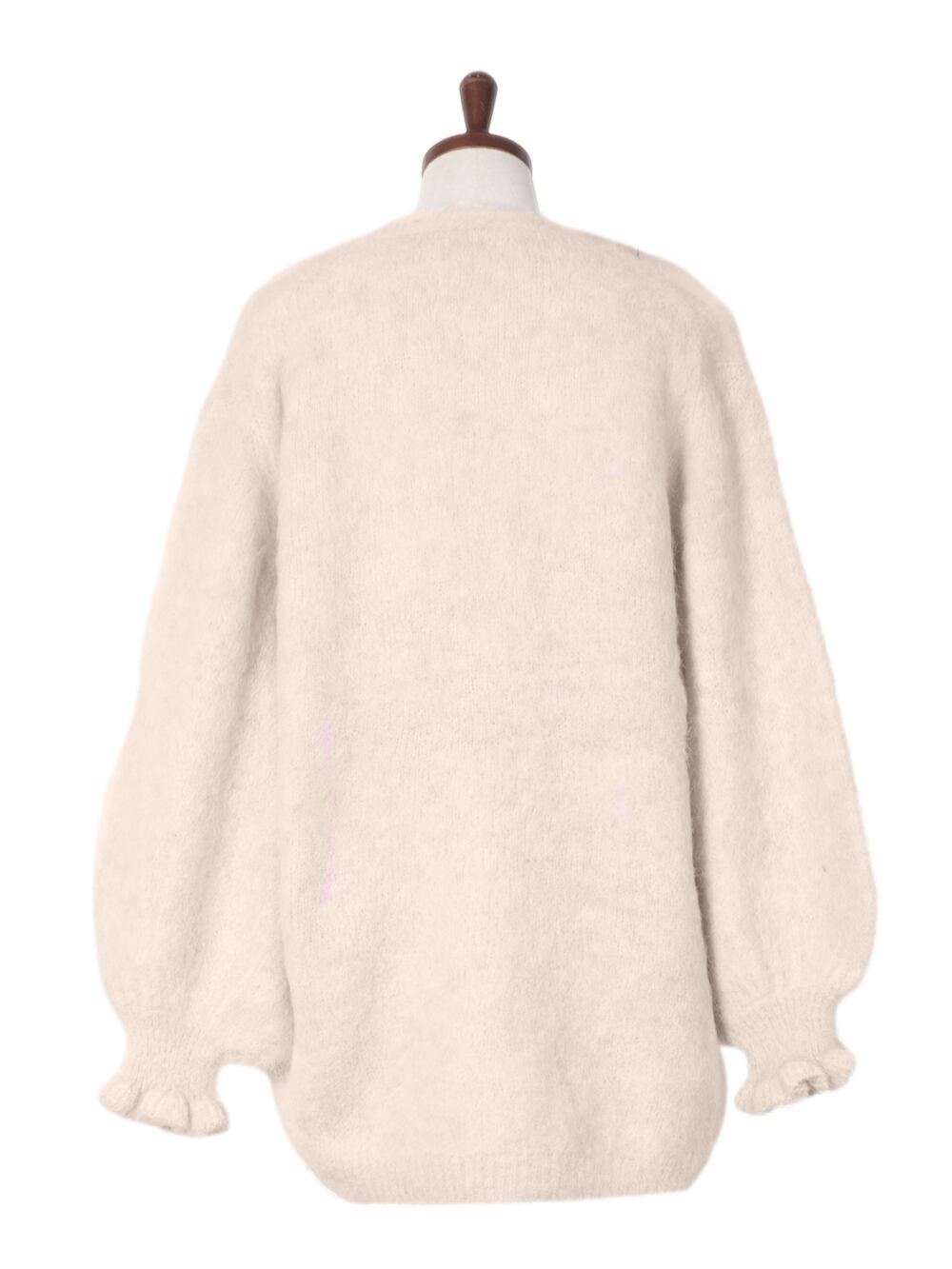 Fennel（ﾌｪﾝﾈﾙ）アルパカニットカーディガン A/RIGHT BEIGE FREE  