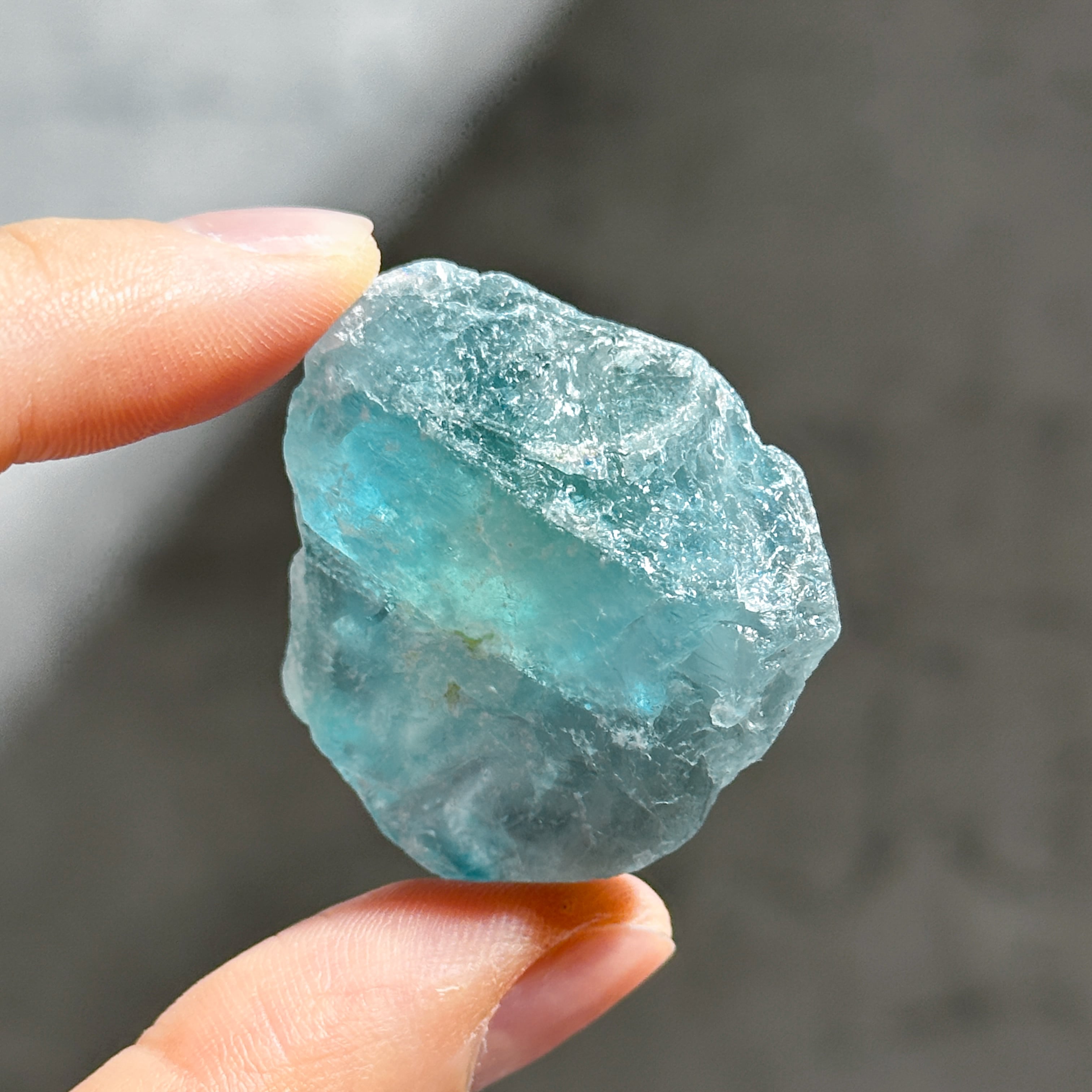 ブルー、グリーンフローライト 原石 74◇ Fluorite ◇天然石・鉱物
