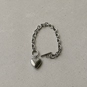 HEART BRACELET SILVER 【WOMANS】