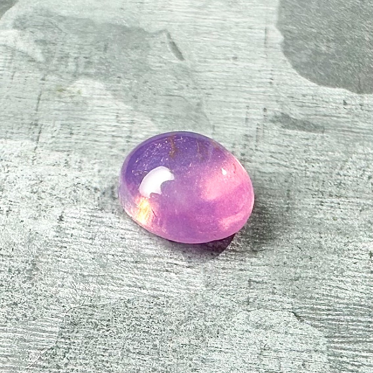 抽選販売 シルキーサファイア 0.59ct カボション ベトナム イェンバイ 