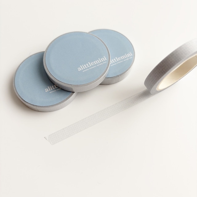 7mm マスキングテープ 　【 ミルキーブルー】