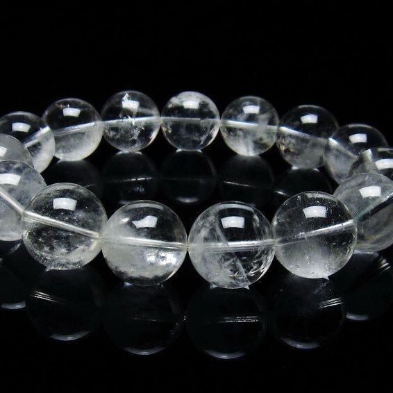 エンジェルラダークォーツ ブレスレット 15mm 一点物 メール便可 [M便 1/10] 111-39757