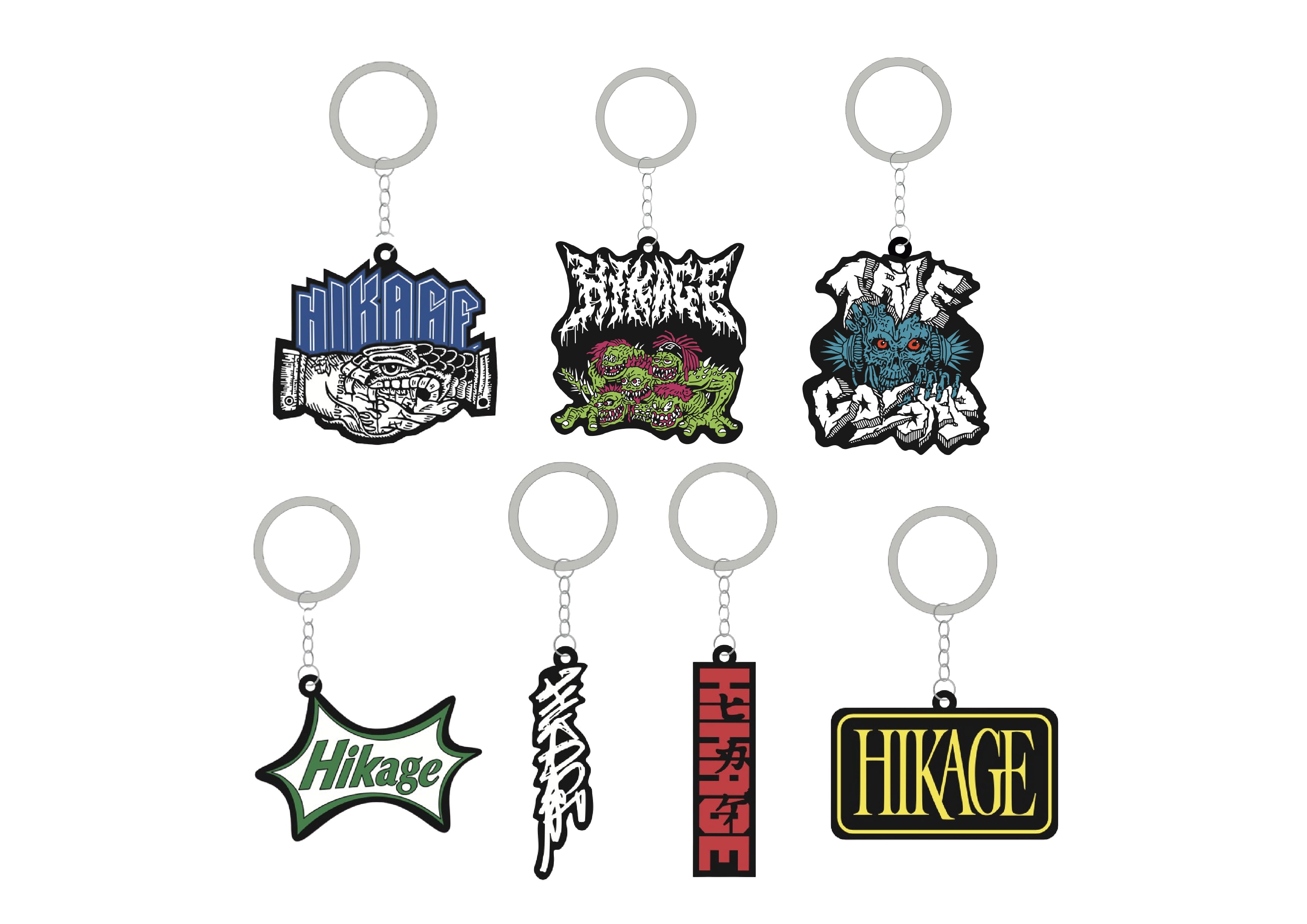 RUBBER KEYCHAIN(※Random) | HIKAGE ONLINESHOP