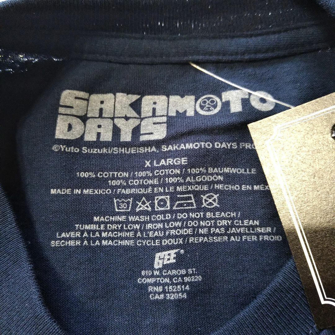 SAKAMOTO DAYS Tシャツ XL ネイビー アニメT 新品 * | GOLD MINE 海外