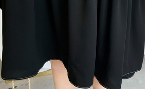 マタニティ 半袖シャツとサスペンダースカートのツーピース  サマードレス