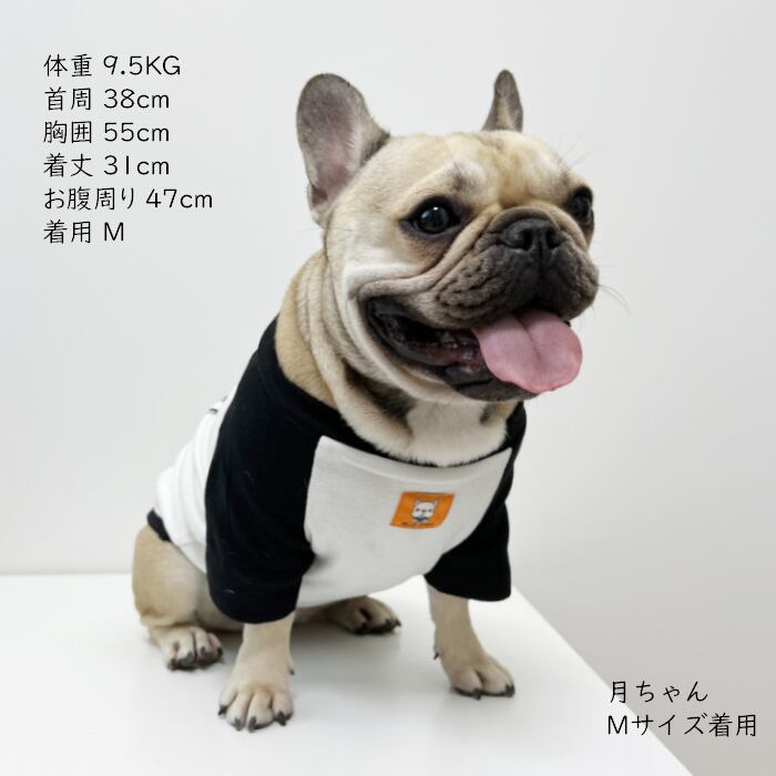 Km476tsフレンチブルドッグ 犬 夏服 春 Tシャツ ドッグウェア 小型犬 中型犬 犬服 服 カッコイイ シンプル コットン パグ デイリー 大人気 ペットウェア 白黒 クマ かわいい Dearkm フレンチブルドック孔明