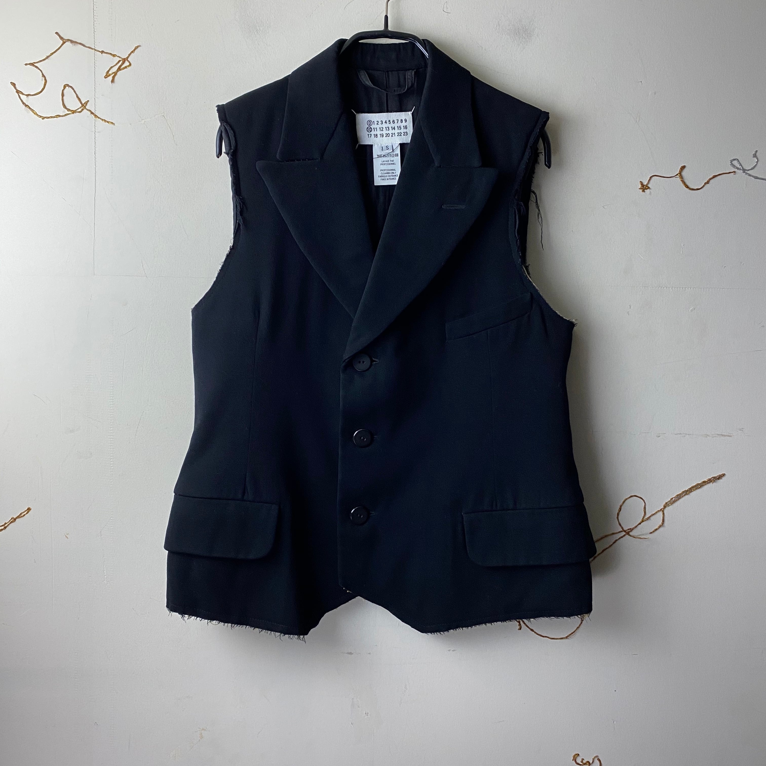 2002's~2004's MAISON MARTIN MARGIELA artisanal remake wool gilet