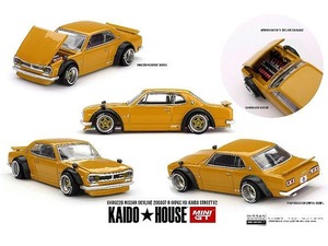 MINI GT / ミニGT 1/64 Nissan スカイライン 2000GT-R(KPGC10)Kaido Street V2(右ハンドル) KHMG228