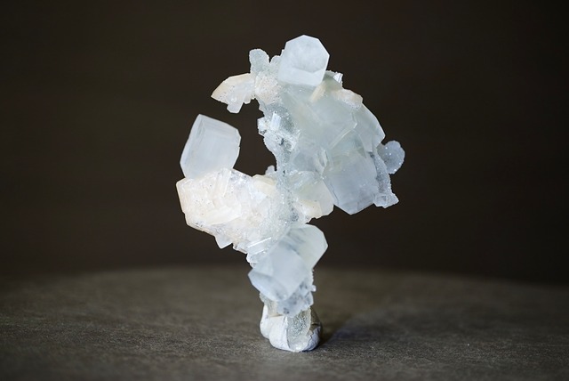 アポフィライト/カルセドニー/スティルバイト Apophyllite/Chalcedony/Stilbite 1391