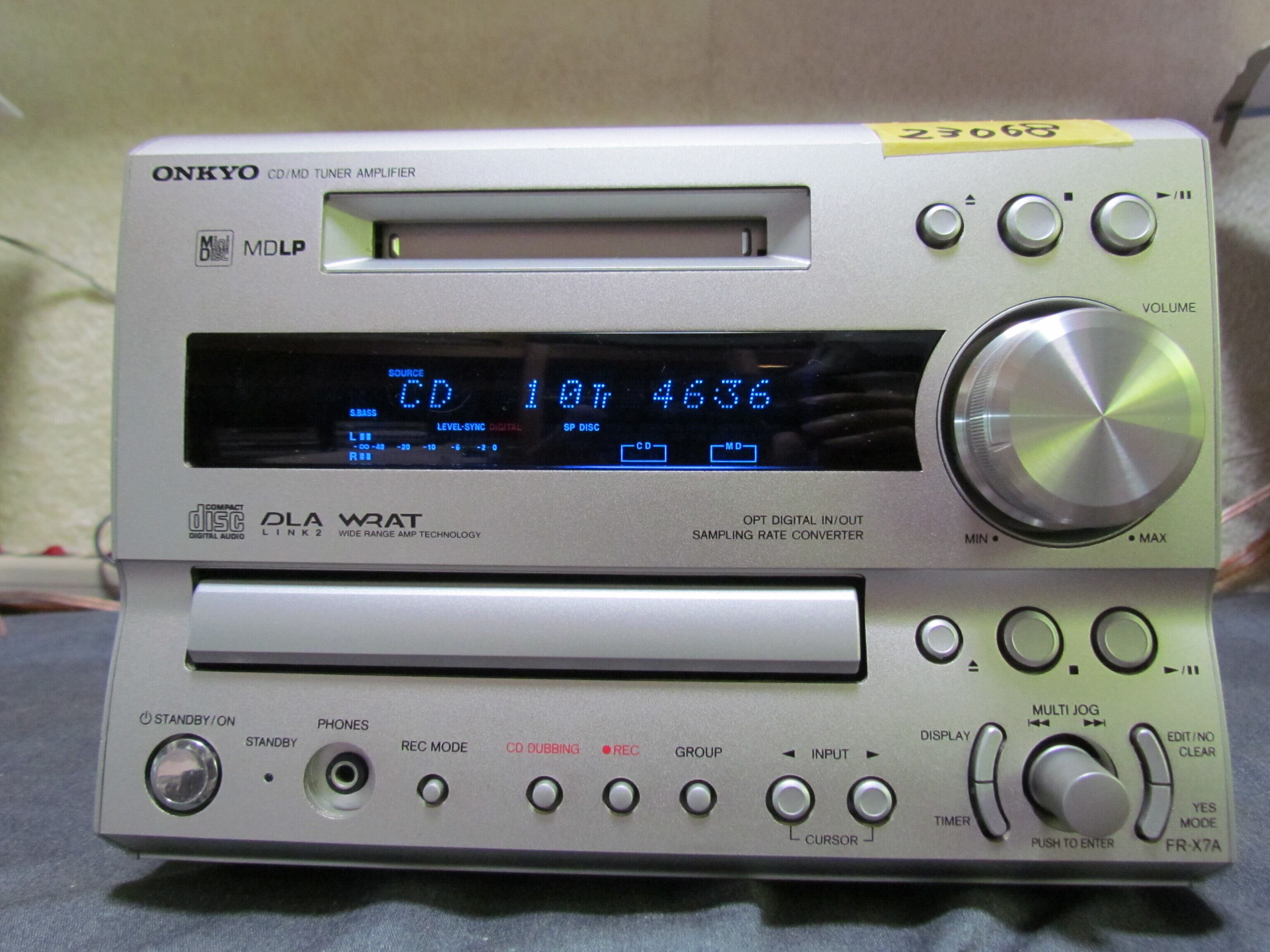 訳アリ！納得の高音質！】ONKYO FR-X7A CD/MD/ﾁｭﾅ/ｱﾝﾌﾟ（管23068 ...