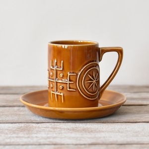 Portmeirion Totem Cup & Saucer / ポートメリオン トーテム カップ&ソーサー / 2302BNS-UK-004a