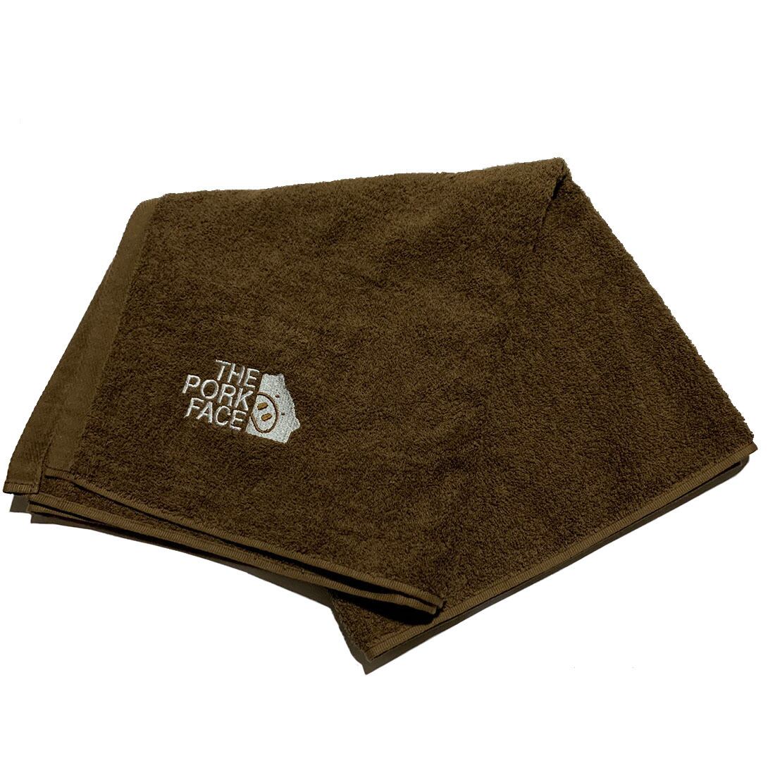 泉州タオル(バスタオル)×THE PORK FACE コラボ商品(4カラー)