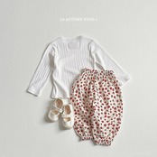 韓国子供服 / VIVID-I / 26Autumn / アイレットTシャツ / キッズ服 / ジュニア服 / 秋服 *XS~JM*