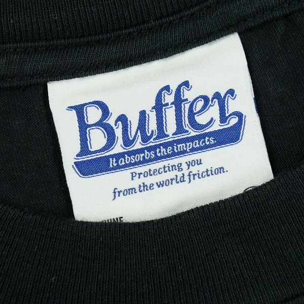 Size【M】 Buffer バッファ 26SS Buffer Kana Tee Black Tシャツ 黒