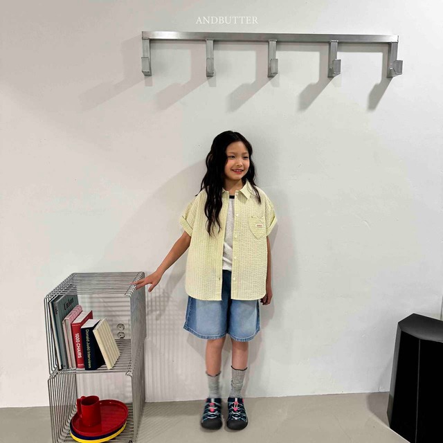 【予約商品】andbutter / Love rivets pants