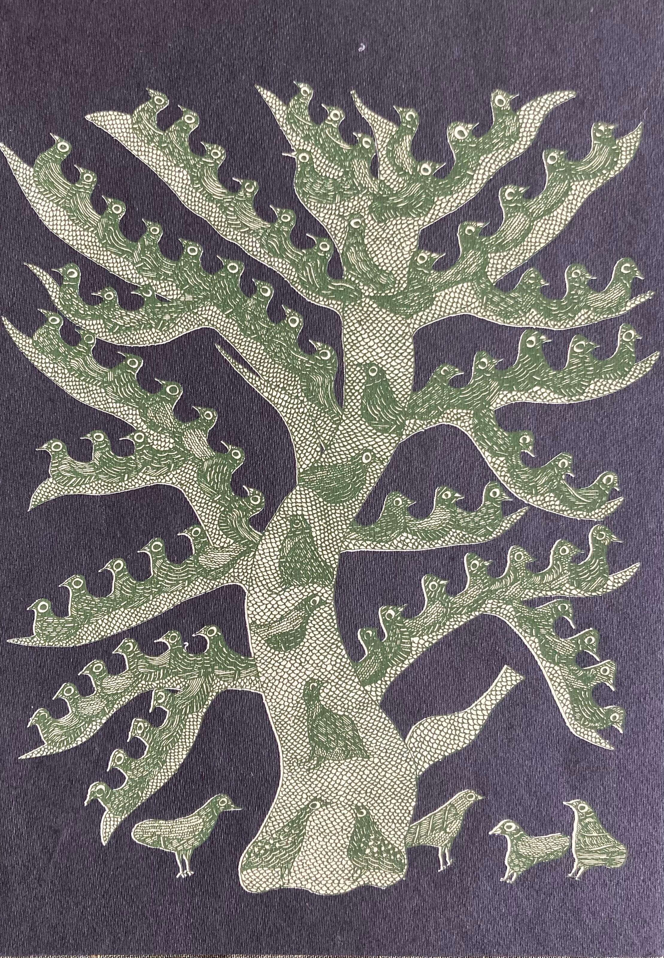 Tara BOOKS スクリーンプリント・ハンドメイド・カード：Screen