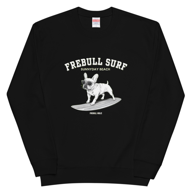FREBULL SURF ユニセックス クルーネック スウェット (4colors) P00112