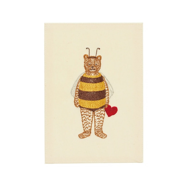 【3営業日以内に発送】CORAL&TUSK：Bee Mine Card 蜂の衣装を着たクマ  グリーティングカード(コーラル・アンド・タスク)