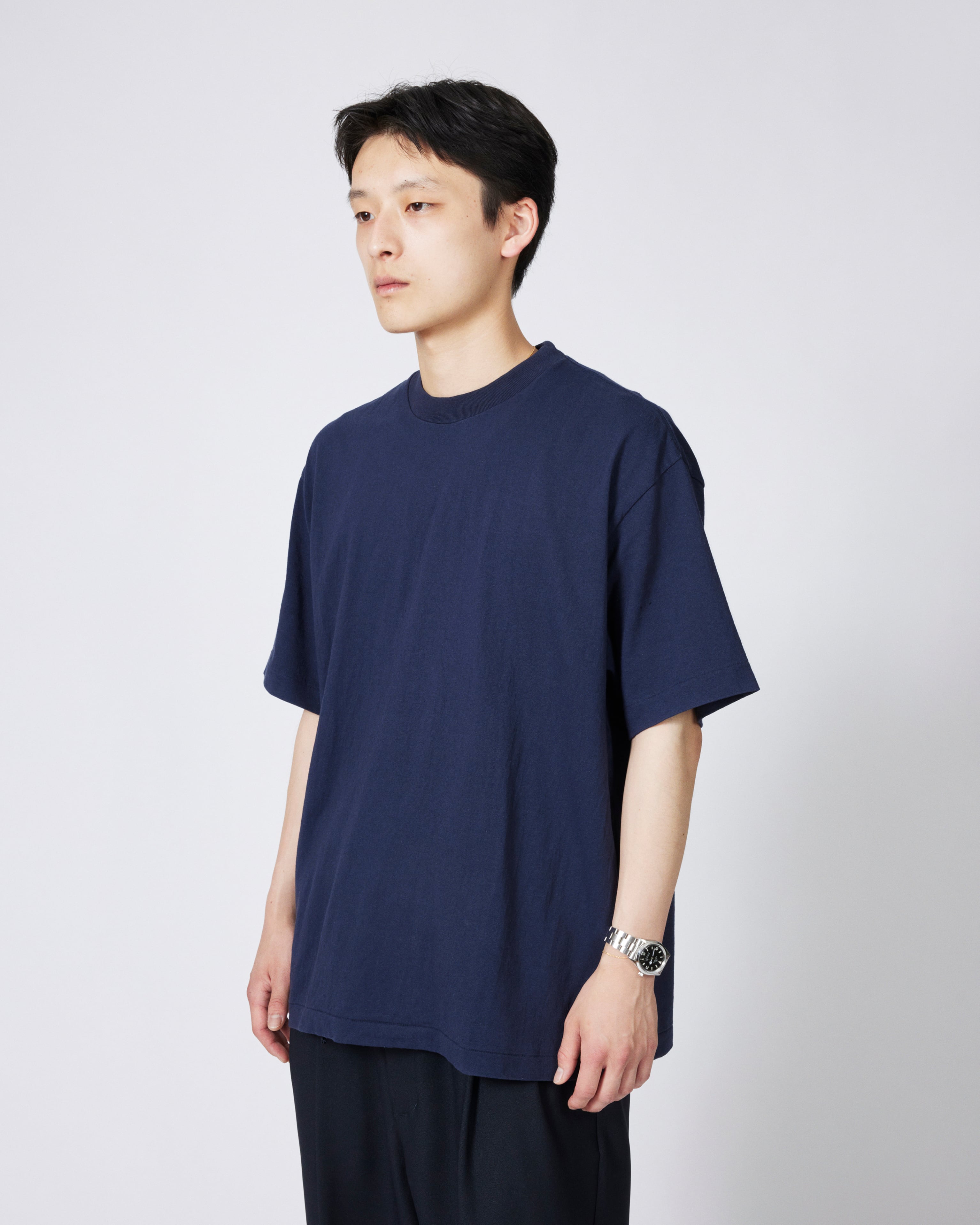 everyone american cotton tee shirt (NAVY) | everyone