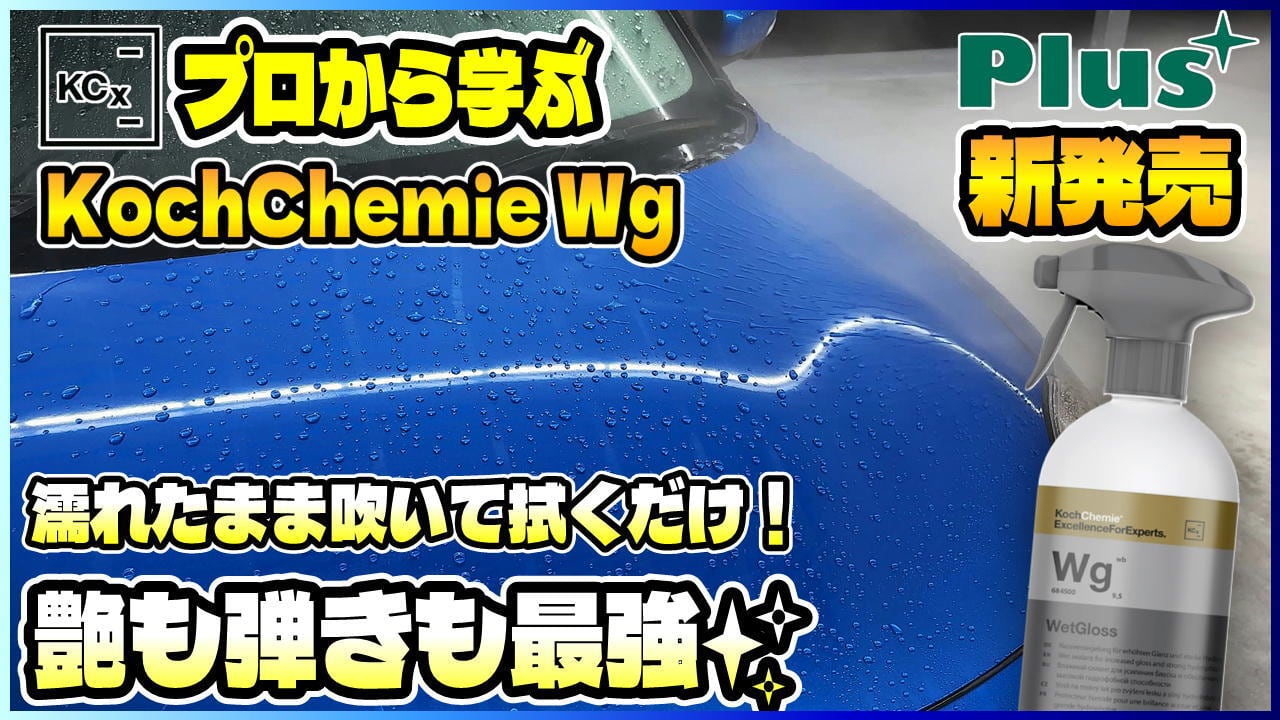 Wg】ウェットグロス500ml｜コッホケミー | Plus手洗い洗車コーティング