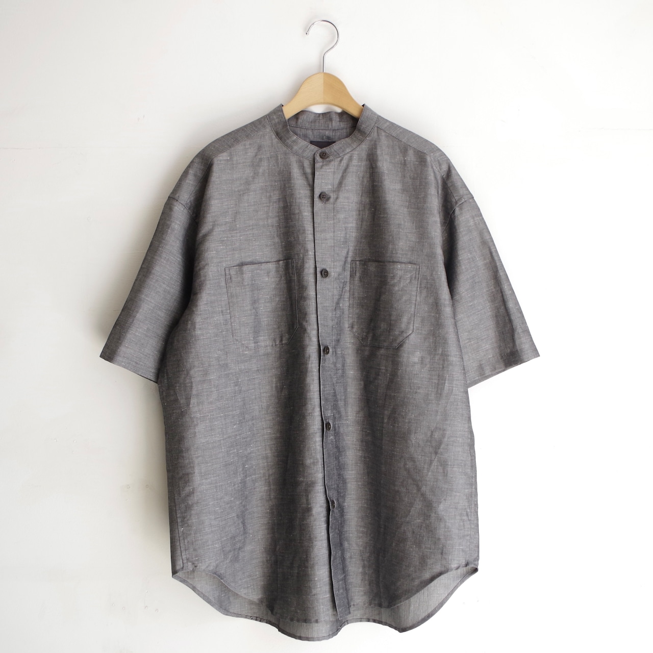 comm.arch. Irish Linen Cotton S/S Shirt