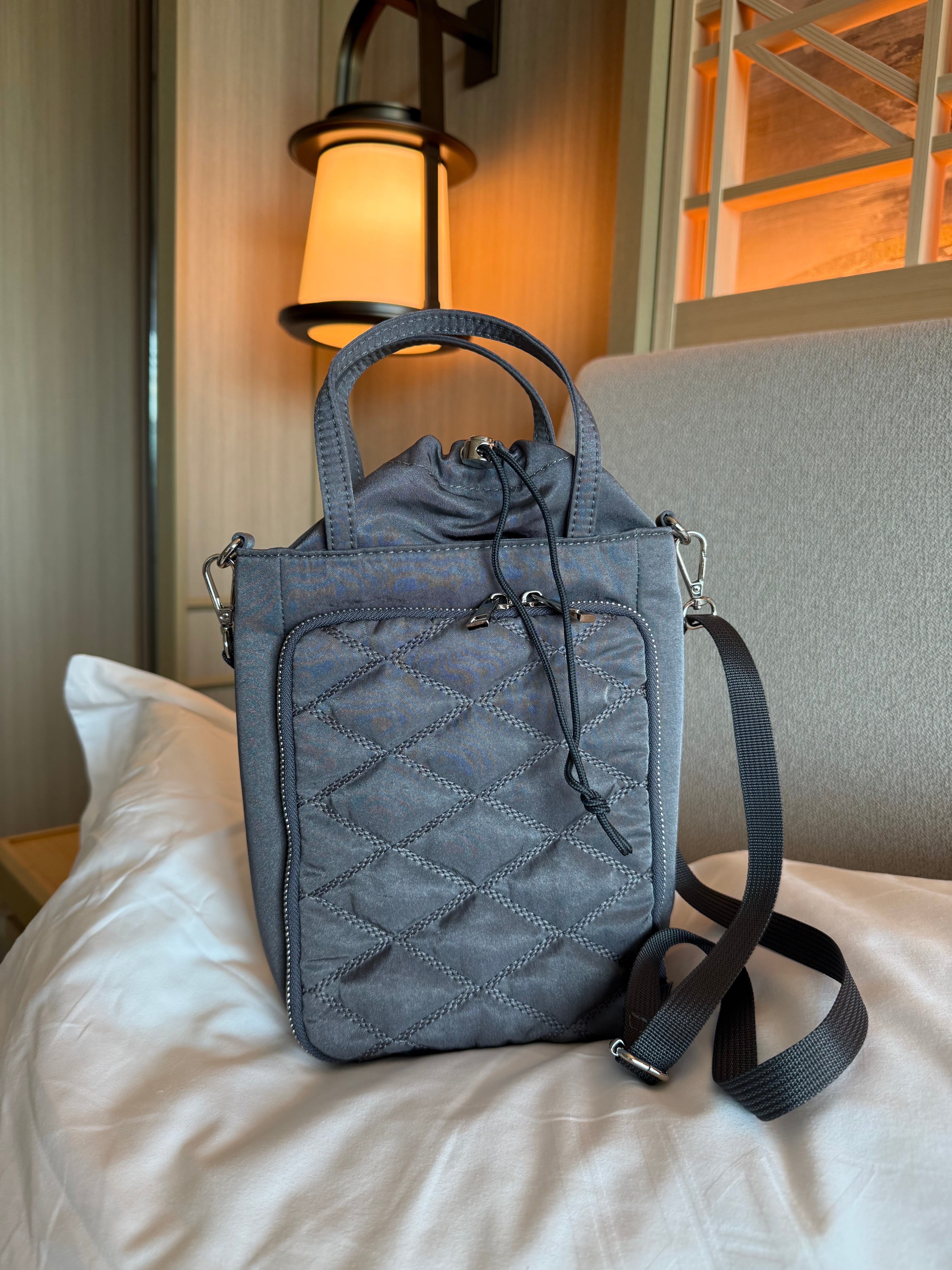 カメラバッグ グレージュ | soleile