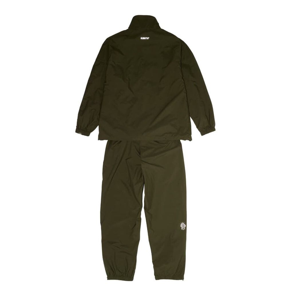 ALWAYTH / TRAINING JACKET ＆ PANTS SET / REFLECT PRINTED / OLIVE