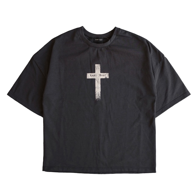 【LAST NEST】DUSTY CROSS WASH T-SHIRTS