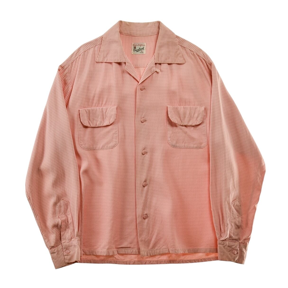 60s cranbrook レーヨンシャツ ヴィンテージ ギャバ 60s cranbrook レーヨンシャツ ヴィンテージ ギャバ