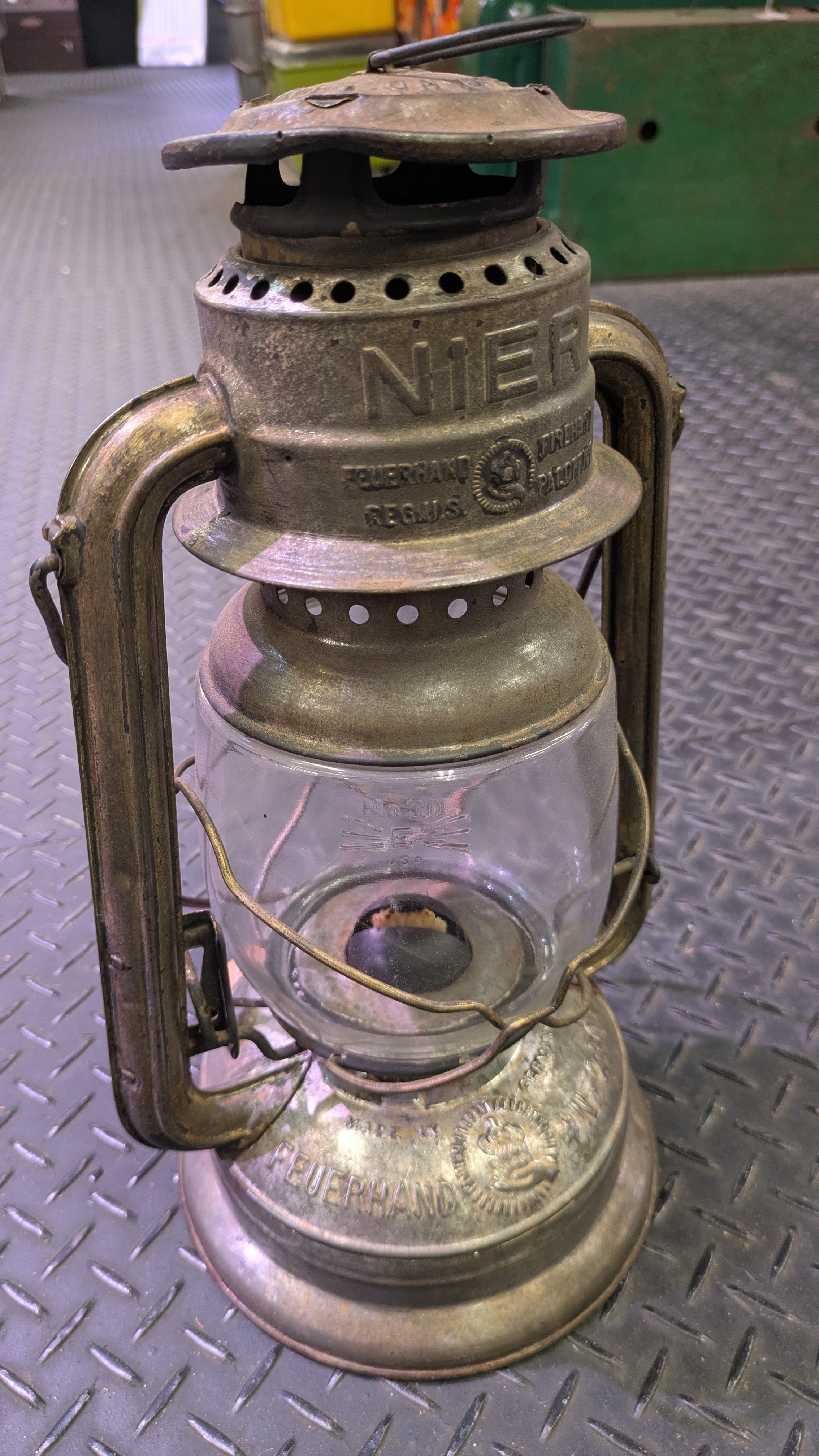 Vintage Nier Feuerhand 260 Lantern Lamp ビンテージ フュア―ハンド