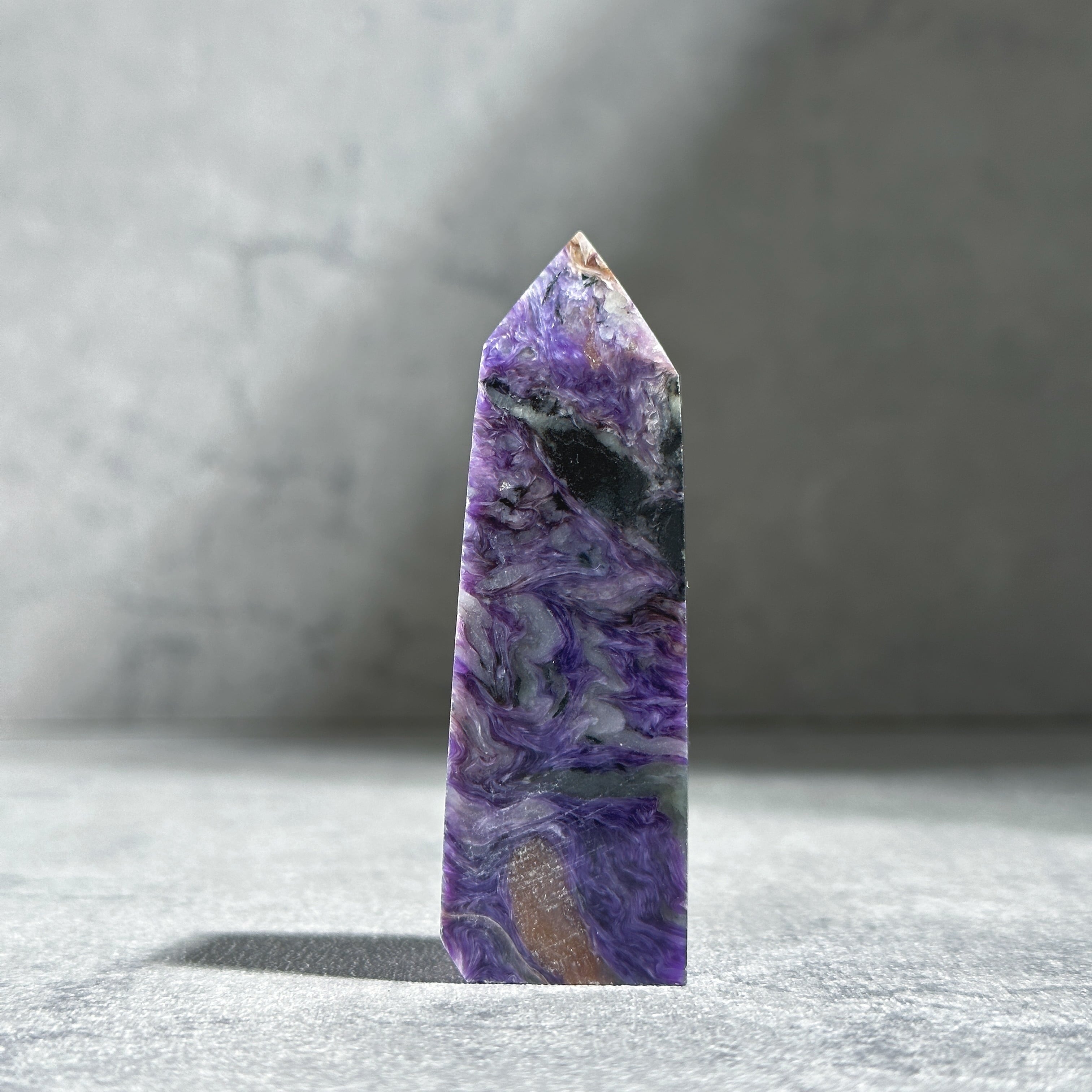 チャロアイト タワー31◇ Charoite ◇天然石・鉱物・パワーストーン