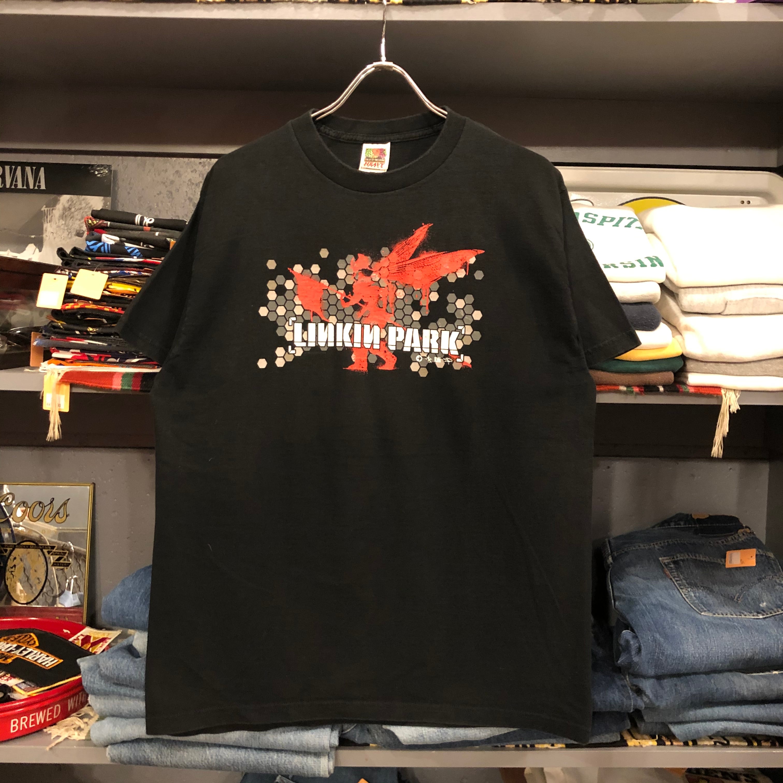 00s LINKIN PARK 2001 HYBRID THEORY Tシャツ