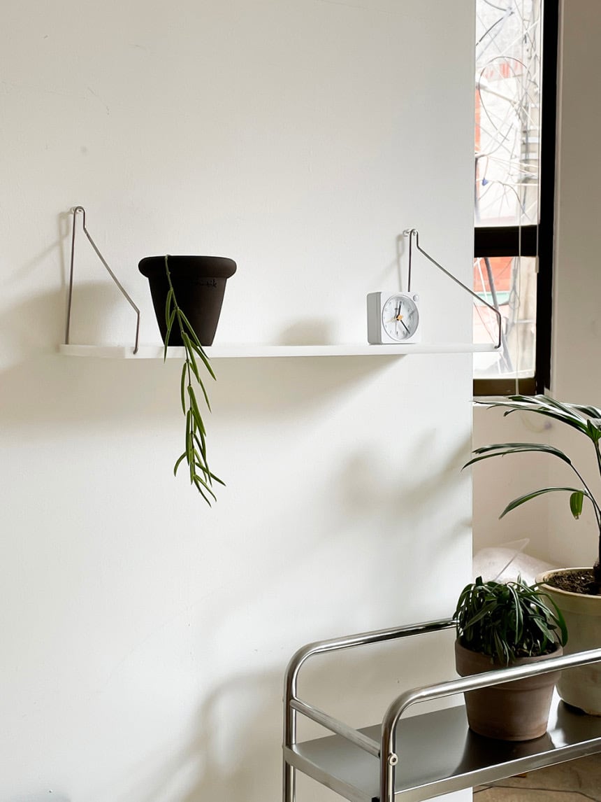 acryl wall shelf 3colors / アクリル ウォール シェルフ 壁掛け