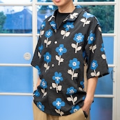 山旅×HAREKI/Flower shirt